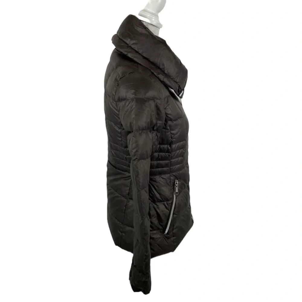 Karl Lagerfeld Down Coat XS Brown - Picture 3 of 15